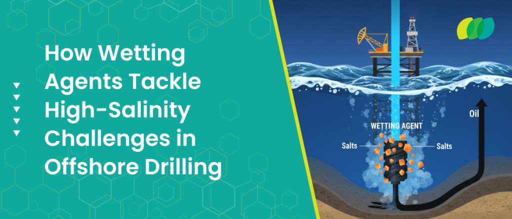How Wetting Agents Tackle High-Salinity Challenges in Offshore Drilling