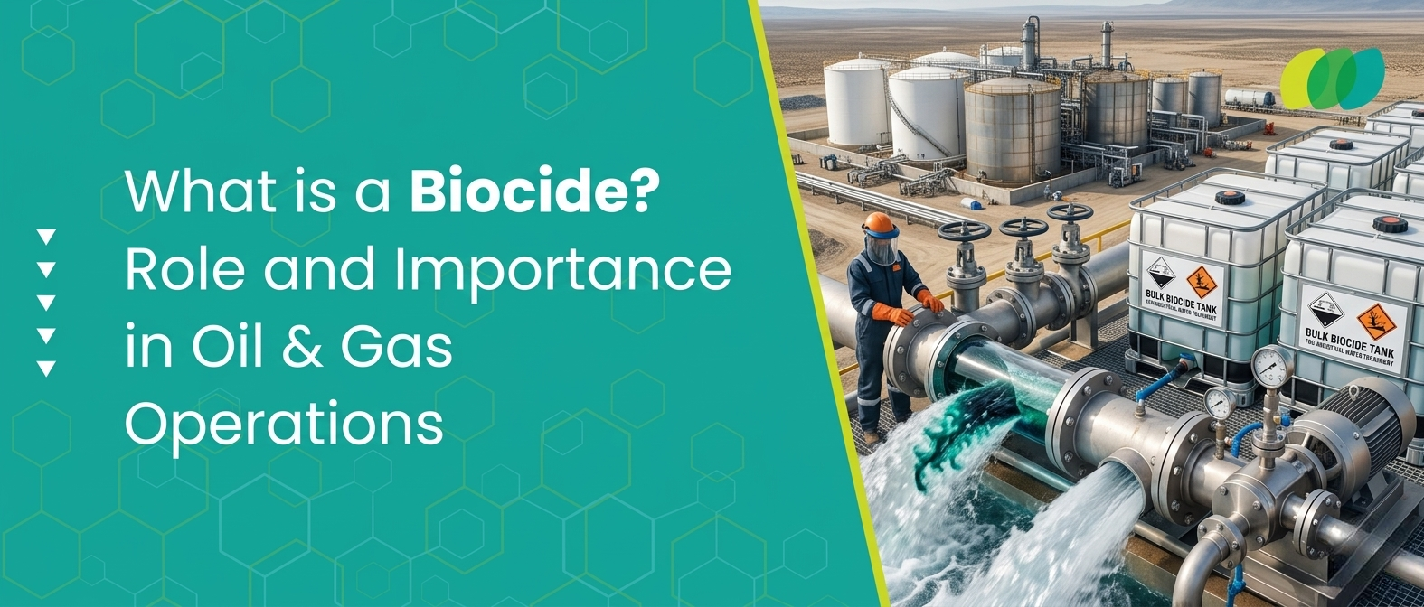 Biocide injection process in oil and gas pipeline operations