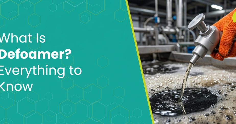 Defoamer chemical used in oil and gas upstream operations