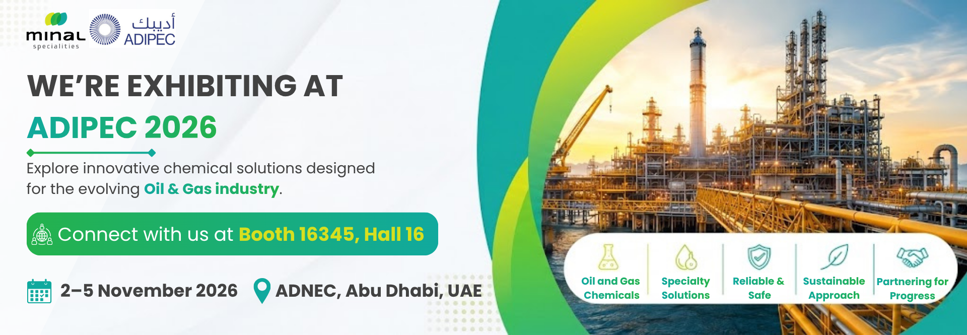 MSPL exhibiting at ADIPEC 2026, Booth 14380 Hall 14, 2-5 November 2026, ADNEC Abu Dhabi UAE