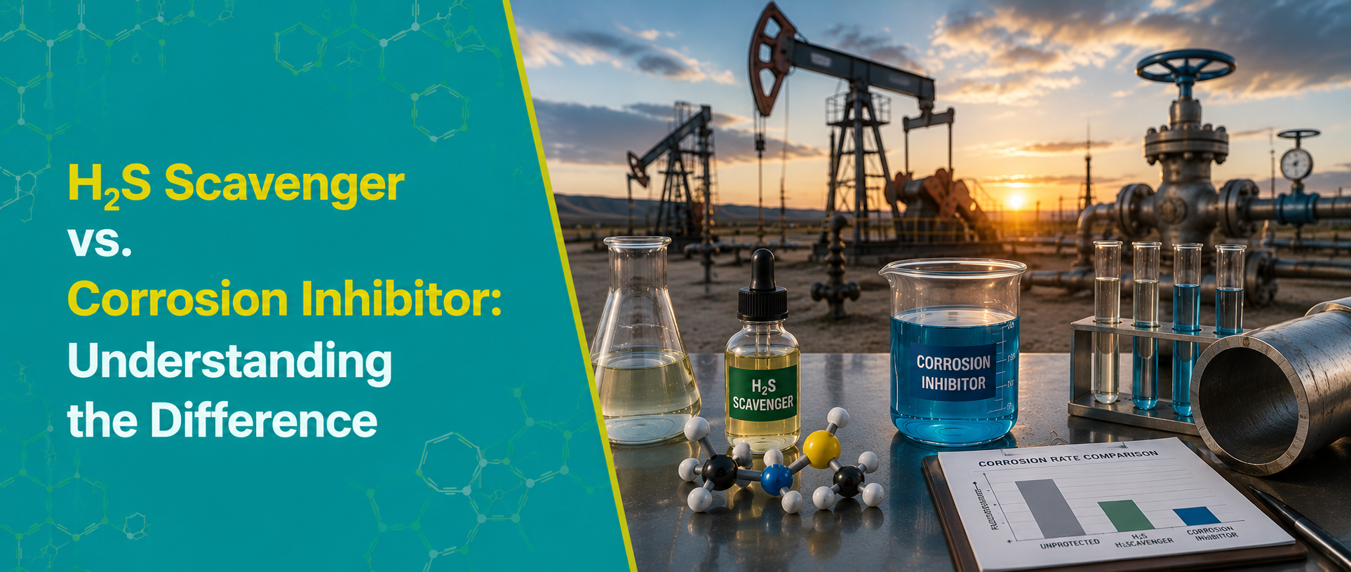 H₂S Scavenger vs. Corrosion Inhibitor: Understanding the Difference
